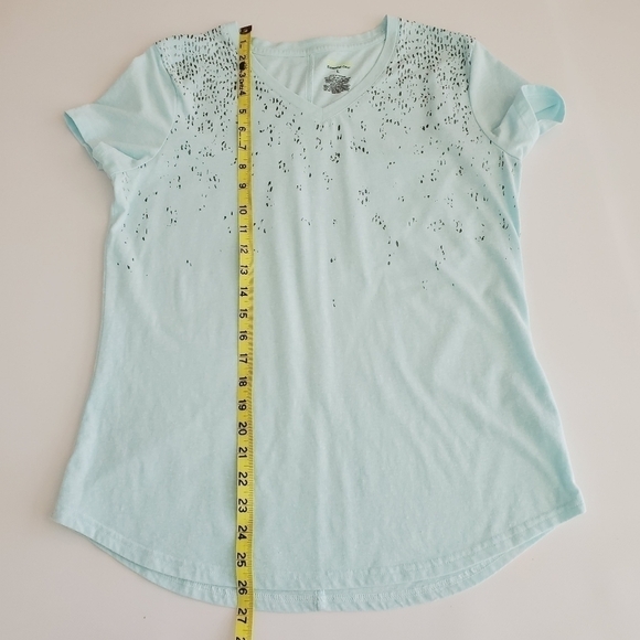 1192 * Tek Gear Essential Gear Tee Mint Size L - Picture 6 of 6